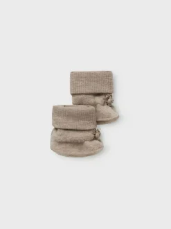 Clearance Name It Mino Wool Slippers, , 50-56 cm Satelite