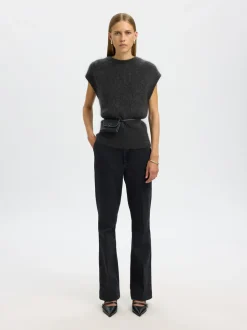 Selected Women Mira Mohair Strikvest, , L*Dame Veste