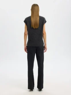 Selected Women Mira Mohair Strikvest, , L*Dame Veste