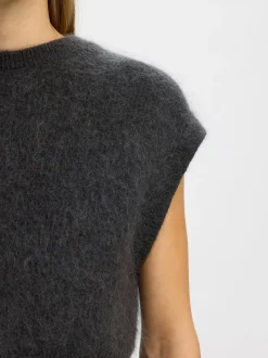 Selected Women Mira Mohair Strikvest, , L*Dame Veste