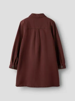 Name It Mira Overdyed Denim Kjole, , 146 cm*Børn Kjoler