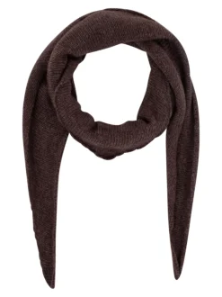 Clearance Neo Noir Misty Knit Tørklæde, Dark Brown