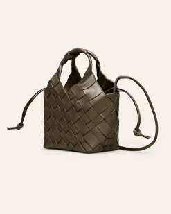 Clearance Cala Jade Misu Skuldertaske, Kombu Green