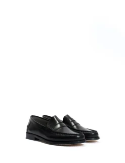 New Dico Copenhagen Moccasin Penny Loafers, , 37 Black