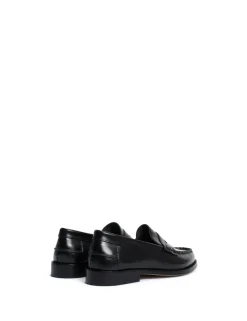 New Dico Copenhagen Moccasin Penny Loafers, , 37 Black
