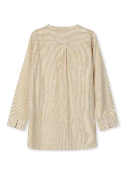 Juna Mono Lines Ida Skjorte, , XS*Dame Loungewear