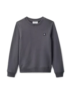Calvin Klein Mono Mini Badge Sweatshirt, , 152 cm*Børn Strik & Sweatshirts