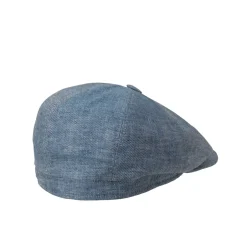 Online MJM Montreal 41 Linen Flatcap, , XL Blue