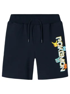 Sale Name It Mos Pokemon Sweat Shorts, , 146 cm Navy Blazer