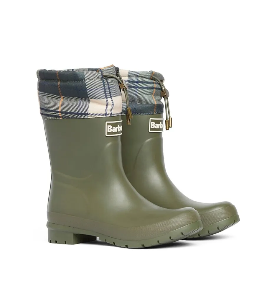 Barbour Mowbray Mid Welly Gummistøvler, , 40*Dame Gummistøvler