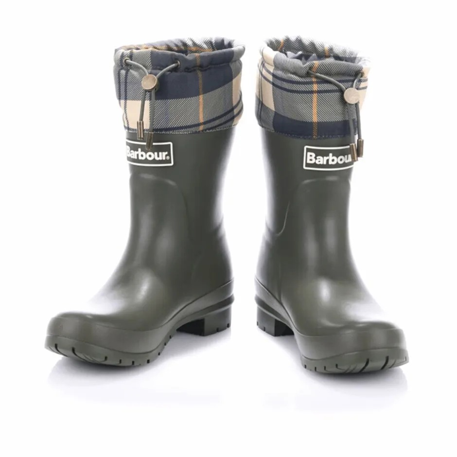 Barbour Mowbray Mid Welly Gummistøvler, , 40*Dame Gummistøvler