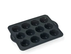Blomsterbergs Muffinform, Silikone, 12 huller* Bagning