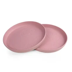 Discount Sebra Mums 2-pak Tallerken, Blossom Pink
