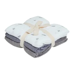 Online Pippi Muslin 3-pak Stofbleer, , One Size Tradewinds