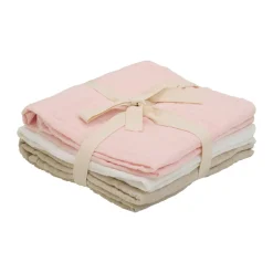Pippi Muslin 3-pak Stofbleer, , One Size*Børn Hagesmække & Stofbleer
