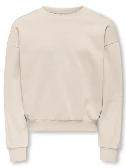 KIDS ONLY Mya O-Neck Sweatshirt, , 146-152 cm*Børn Strik & Sweatshirts