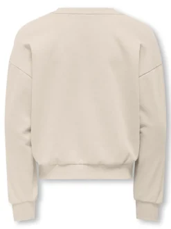 KIDS ONLY Mya O-Neck Sweatshirt, , 146-152 cm*Børn Strik & Sweatshirts