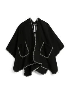 Outlet Pieces Nadja Poncho, , One size Black