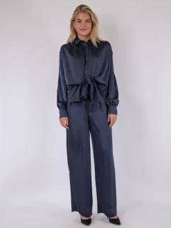 Neo Noir Naja Satin Skjorte, , 36*Dame Bluser & Skjorter