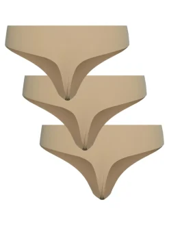 Discount Pieces Namee 3-pak G-string, , S Nude