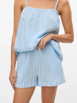 Hot Vero Moda Nanna Shorts, , M Airy Blue