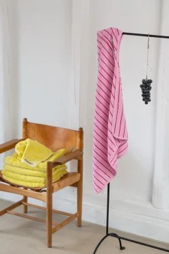 New Bongusta Naram Babyhåndklæde, Baby Pink/Ski Patrol
