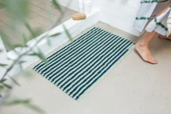 Bongusta Naram Bademåtte, Sea Foam & Deep Teal 50x80 cm Sea Foam & Deep Teal
