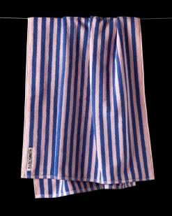 Best Bongusta Naram Håndklæde, Dazzling Blue & Rose 70x140 cm Dazzling Blue & Rose