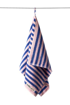 Bongusta Naram Håndklæde, Dazzling Blue & Rose, 50x80 cm* Håndklæder & Vaskeklude