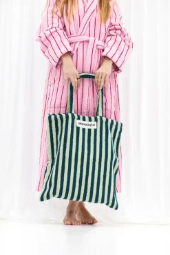 Bongusta Naram Totebag, Sea Foam & Deep Teal*Dame Muleposer & Indkøbsnet