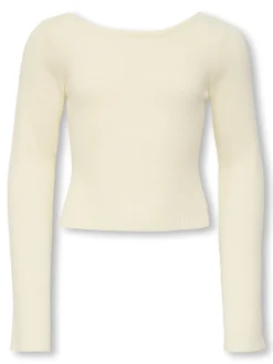 KIDS ONLY Natasja Deep Back Bluse, , 158-164 cm*Børn Bluser