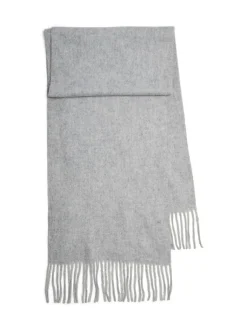 Online Pieces Naya Halstørklæde, Light Grey Melange