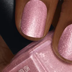 Online Nilens Jord Neglelak, Glitter Pink