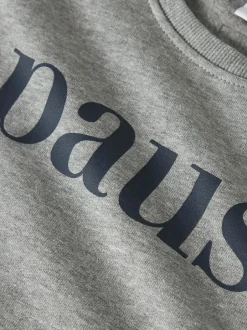 Online Name It Nello Sweatshirt, , 134-140 cm Grey Melange