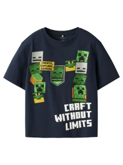 Name It Nels Minecraft T-shirt, , 134-140 cm*Børn T-Shirts & Toppe