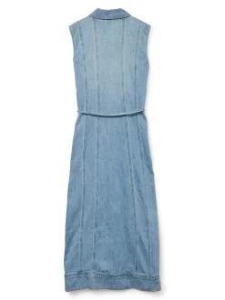 Vero Moda Nenya Denimkjole, , L*Dame Kjoler