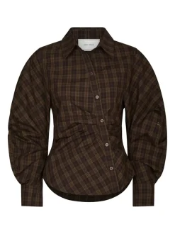 Neo Noir Neoella Check Skjorte, , 38*Dame Bluser & Skjorter