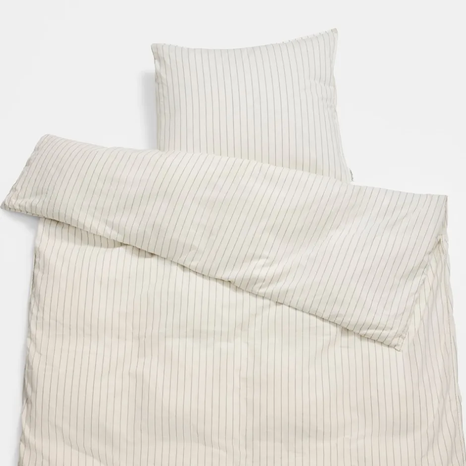 Sale vonFritz New Nordic Sengetøj, 140x200 cm Needle Stripe