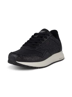 Woden Nicoline Glitter Sneakers, , 39 Black