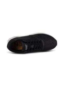 Woden Nicoline Glitter Sneakers, , 39 Black