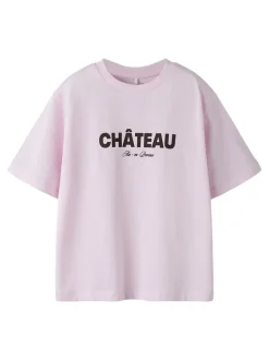 Clearance Name It Ninna T-shirt, , 134-140 cm Light Lilac