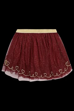 Hot Hust & Claire Ninna Tulle Nederdel, , 80 cm Teaberry