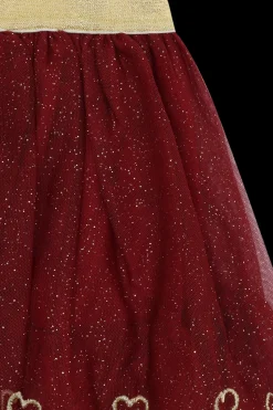 Hot Hust & Claire Ninna Tulle Nederdel, , 80 cm Teaberry