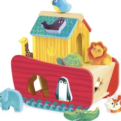 Vilac Noahs Ark Puttekasse*Børn Babylegetøj