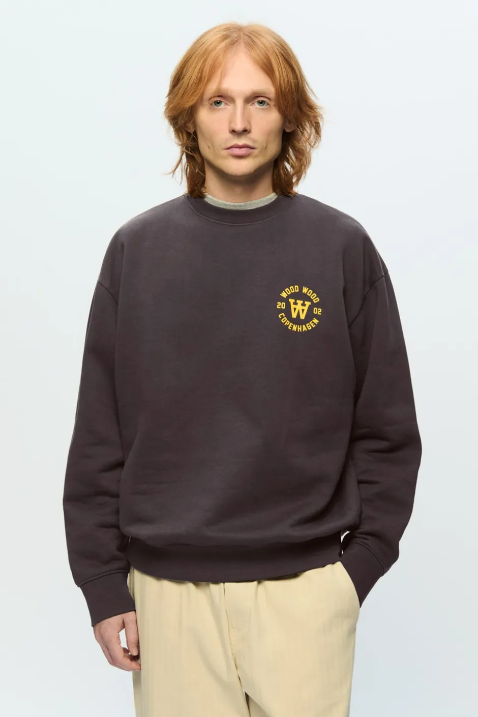 Online Wood Wood Noel Sweatshirt, , M Licorice