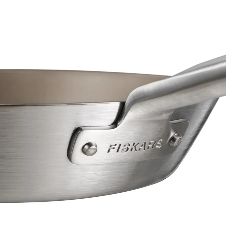 Discount Fiskars Norden Stål Wok, Ø28 cm
