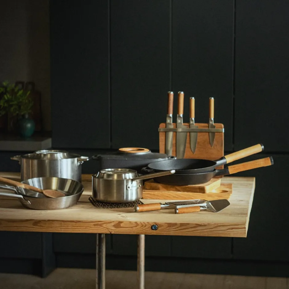 Discount Fiskars Norden Stål Wok, Ø28 cm