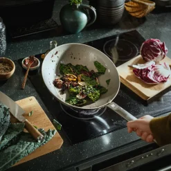 Discount Fiskars Norden Stål Wok, Ø28 cm