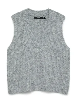Vero Moda Novah Strikvest, , XL*Dame Veste