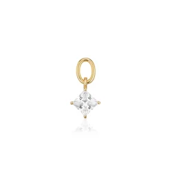 Best Sif Jakobs Jewellery Occhio Ørerings Vedhæng, Guld/Hvid